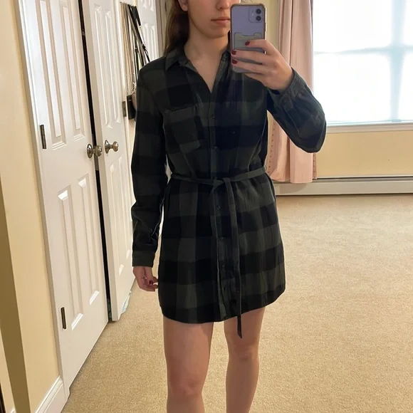 Women's Flannel Shirt Dress Women's Clearance